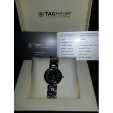 Tag Heuer Link Wat1410ba0954 Black Face, Diamond Dial Wrist Watch For Women