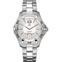 Tag Heuer Men's Waf1011.ba0822 Aquaracer Grande Date Silver Dial Steel Watch