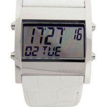 Tag Heuer Men's White Crocodile Microtimer Watch Cs111g.fc6199