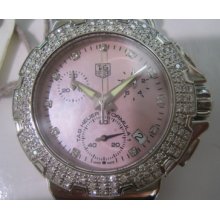 Tag Heuer Swiss Lady's Watch Formula 1 Diamond Sapphire Pink Original Edition