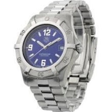 Tag Heuer Watch Professional Classic 200m Men's Blue Full Size Wn1112