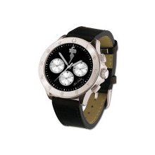 TCB Lucky Horseshoe Chronograph Watch - Silver