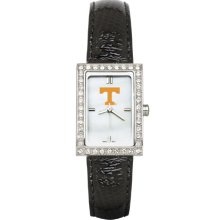 Tennessee Women's Black Leather Strap Allure Watch