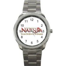 The Chronicle Of Narnia Unisex Silver-Tone Sports Metal Watch 01