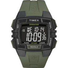 Timex Expedition Full Size Chrono Alarm Timer Green