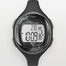 Timex Health Tracker Black Resin Digital Watch - T5k486kz - Women