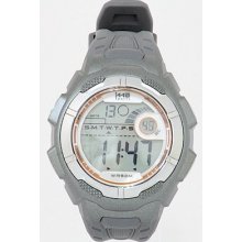 Timex Men's T5k5949j Grey Digital Chronograph Sport Watch