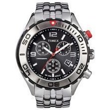 Timex T2M759 Chronograph Charcoal Grey Mens Watch