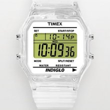 Timex White Digital Chronograph Watch - T2n803kz - Men