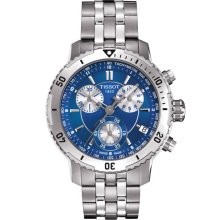 Tissot Men's PRS200 Blue Dial Watch T067.417.11.041.00