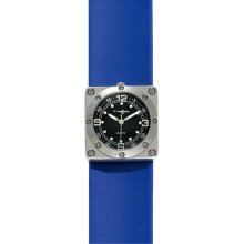 Titanium Slap Watch Cobalt