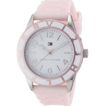 Tommy Hilfiger 1781185 Women's Stainless Steel Case Pink Plastic Watch 1781185