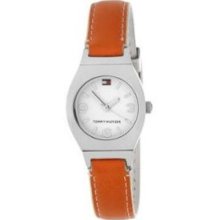 Tommy Hilfiger Brown Leather Analog Womens Watch 1780616