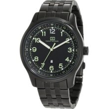 Tommy Hilfiger Men's 1710307 Classic Black Ip Stainless Steel Quartz Watch