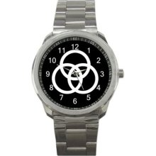 Tribal Art Sport Metal Watch Iw602 - Metal - Gray - tribal