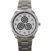 Tribal Art Sport Metal Watch Iw507 - Stainless Steel - Gray - tribal