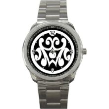 Tribal Art Sport Metal Watch Iw20 - Stainless Steel - Gray - tribal