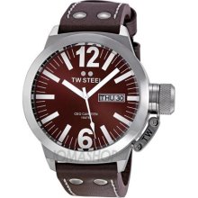 TW Steel CEO 45 MM Brown Dial Mens Watch CE1009 ...