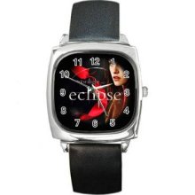 Twilight Eclipse Unisex Silver-Tone Square Metal Watch 11