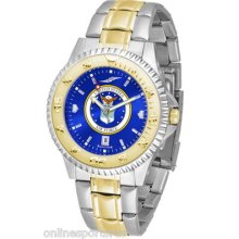 U.s. Air Force Competitor Military Watch Mens Two-tone Anochrome Ladies Or Mens
