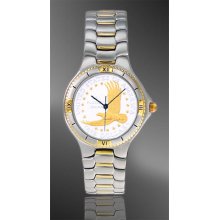 UC125-ED2-2 Eagle Dollar Mens Bracelet Coin Watch Mens Two-Tone Bracel