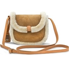 UGG Shearling Mini Crossbody - Chestnut