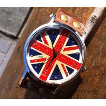 Unisex Leather Watch-Men wrist watch-Personalized trendy watch jewelry-Handmade wrap watch-Teen Wrist watch Rivet watch V60