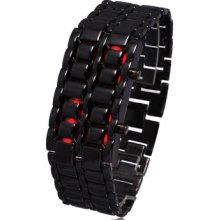 Unisex Luxury Fancy Fashion Casual Red Led Digtal Wrist Watch