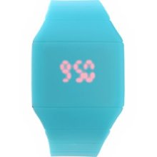 Unisex Touch Digital LED Wrist Watch St Plastic Band