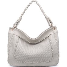 Urban Expressions Bags Dancia Weaved Purse -Bone