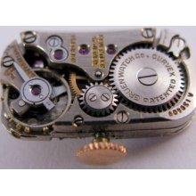 Used Gruen Curvex 350 Watch 17 Jewels Movement For Part ...