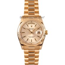 Used Rolex 18k Gold Day-Date 118238