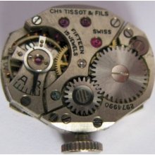 Used Tissot 15.3 Lady Watch Movement For Part