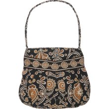 Vera Bradley Purse Handbag Small Bag Hannah CaffÃ© Latte $45 NEW