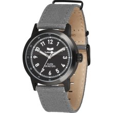 Vestal Alpha Bravo Canvas Watch - Grey/Black ABC3C03