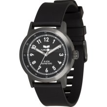 Vestal Alpha Bravo Rubber Watch - Black/Gun/Black ABR3P02