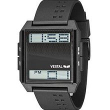 Vestal Digichord Black Black Surf Mx Snow Golf Bmx Scuba Sup Sports Watch