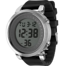 Vestal Doppler Digital Rubber Watch - Black/Silver/Positive DDDS04