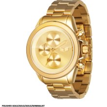 Vestal ZR-2 Minimalist Watch - Polished Gold/Gold/Gold ZR2003