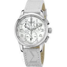 Victorinox Swiss Army Allaince Womens Mother Of Pearl Chronograph Watch 241321