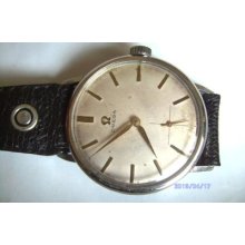 Vintage 1950? Omega Manual Wind Caliber Cal 269 Dress Mens Wrist Watch