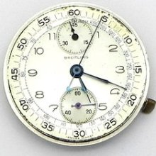 Vintage Breitling Swiss Made Premier Ref 789 Chronograph Movement 1946s 40g