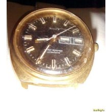 Vintage Brown Face Timex Selfwinding Watch