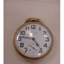 Vintage Hamilton Railway Special Model 992b Pocket Watch