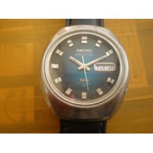 Vintage Japan Seiko 5 Actus Ss 23 Jewels Automatic Men's Watch 6106 7590