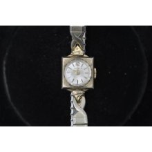 Vintage Ladies Benrus Wristwatch Caliber Dz 2f Keeping Time