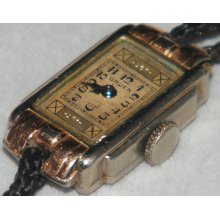 Vintage Ladies Gruen 14K GF Mechanical 17Jewels Wind Up Watch