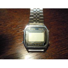 Vintage Lcd Watches Seiko Quartz Lc M154-4019t Lorus Alarm Chrono Y789-5530