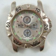 Vintage Men's Chronograph Hollywood Boy Club Quartz Water Resistant Watch