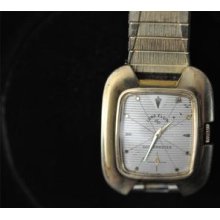 Vintage Mens Lord Elgin 21j Wristwatch Caliber 675 Running